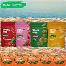 Kurutulmuş Organik Karpuz, Çilek, Kivi & Çıtır Kavun 4'lü Paketi Diğer