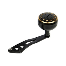 Metal Balık Olta Makarası Kolu - 32mm Siyah Metal Toplu Modifiye Kolu