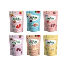 Enfies Freeze Dried Dondurularak Kurutulmuş Çıtır Meyve-6 Çeşit Mix - 861873046 Diğer