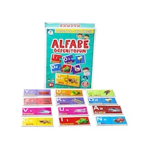 Alfabe Öğreniyorum Kelime Eşleştirme Eğitici Kutu Oyunu
