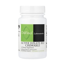 Davinci Laboratories, Active Folate B12 Chewable, 60 Chewable Tablets