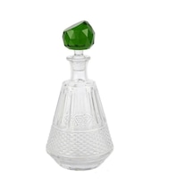 Royal-hex Cam Yeşil Yuv Kapaklı Dek Şişe15x30cm