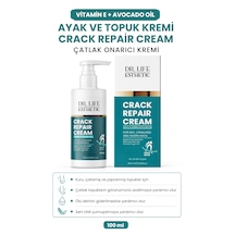Lifeesthetic Ayak Ve Topuk Çatlak Kremi 100 Ml Yoğun Nemlendirici & Bakım Kremi