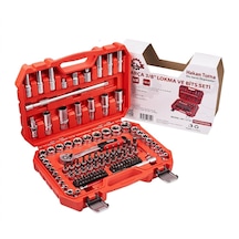 - Arm - 121 Parça 3/8 Profesyonel Lokma Takımı Ve Bits Seti
