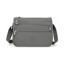 Smart Bags Krinkıl Koyu Gri Kadın Çapraz Askılı Çanta Smb1128 Gri Smart Bags Krinkıl Koyu Gri Kadın Çapraz Askılı Çanta Smb1128 Gri
