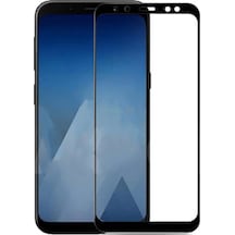 Samsung Uyumlu Galaxy A7 2018 Zore Kenarları Kırılmaya Dayanıklı Cam Ekran Koruyucu