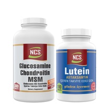 Lutein 15 Mg Astaksantin 12 Mg 180 Tablet Glucosamine 300 Tablet