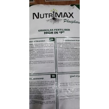 Nutrimax Fosforlu Gübre