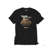 Yoda Baby The Mandalorian Siyah Tişört Siyah