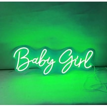 Baby Girl Yazılı Neon Tabela Dekoratif Aydınlatma