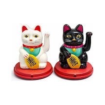Tedar Güneş Enerjili Sallanan Şans Kedisi - Maneki Neko Alk4521 Najmaddin Standart