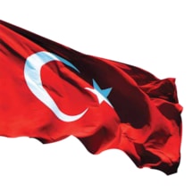 Türk Bayrağı 150X225 Alpaka Kumaş