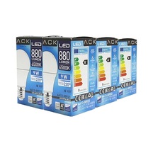 6 Adet 9w Led Ampul Beyaz Işık 6500k E27 Duylu - Avantaj Paket Aa13-00923-66 Beyaz Işık E27 Led Ampu