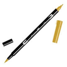 Tombow Grafik Firça Uçlu Kalem Yellow Gold 026