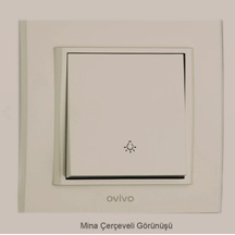 Ovivo Mina Krem Lıght Çerçeveli