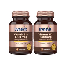 Methylcobalamin Vitamin B12 1000 Mcg 100 Dilaltı Tablet - Vitamin B12 Metilkobalamin 2 Paketi