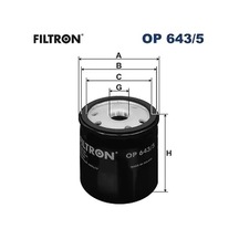 Yağ Filtresi - Dacia Dokker, Sandero, Duster, Logan, Lodgy - Fıltron-op6435 90353626
