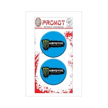 Monster Tasarım Damla Logo Sticker 14 Diğer