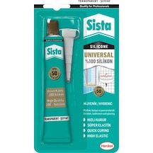3 Adet Beyaz Silikon Sista Tup 50g