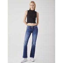 Ltb Valerıe Düşük Bel Boru Paça Jean Pantolon 01009514515249 53925 01009514515249_53925 Mavi