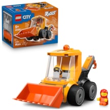 LEGO® City Araçlar – İnşaat Yükleyicisi 60483 - 5 Yaş Üzeri Çocuklar için İşçi Minifigürlü Yaratıcı Oyuncak Yapım Seti (61 Parça)