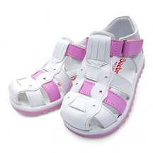 Beebron Ortopedik İlk Adım Kız Bebek Sandaleti Kiagcm2406 Beyaz Pembe
