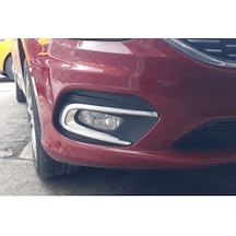 Fiat Egea Sis Farı Çerçevesi Takım Krom Nikelaj N11.3945