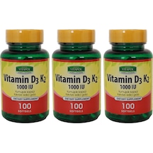 Vitapol Vitamin D3 Vitamin K2 3 Adet 100 Softgel D Vitamini K Vit