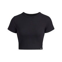 Under Armour Rival Rib Baby Tee Kadın T-shirt 6000264-001 SIYAH
