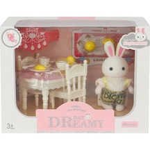 Bay Dreamy Mini Tavşan Aksesuarlı Yemek Masası Seti