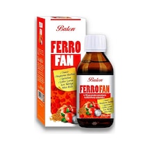 Balen Ferrofan Demir Çinko Kuşburnu Spirulina Eki 150 Ml