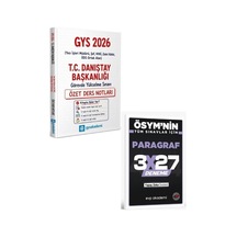 Gysakademi 2026 Gys Danıştay Başkanlığı Özet Ders Notları+ Evp Akademi Paragraf