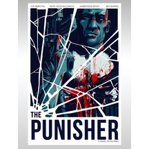 The Punisher Poster 40x60cm Afiş - Kalın Poster Kağıdı Dijital Baskı