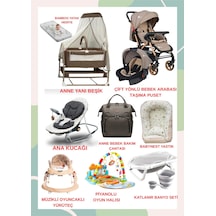 Turhanbebe Bebeğinizin Tüm İhtiyaçları Lüx Bebek Çeyiz Seti Plus Aktif Babynest Kahve