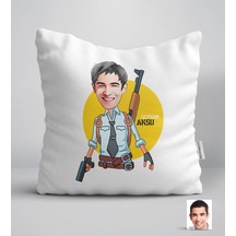 Kişiye Özel Erkek Pubg Karikatürlü Yastık-1