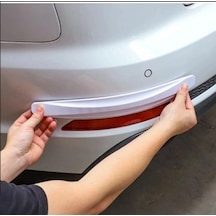 Znv Zenvia Mey İthalat Araba Tampon Koruyucu Karbon Desenli Beyaz Znv2025 Cmn