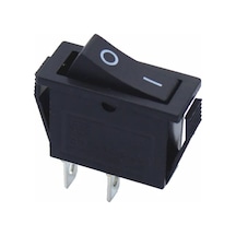 Ic-114 Tekli Dar Işıksız Anahtar On-Off 2P Siyah 5 Adet