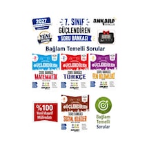 2027 7.sınıf Güçlendiren M-t-f-s %100 Maarif Bağlam Temelli Yeni Müfredat Soru Bankası Seti+kronometre 4 Kitap