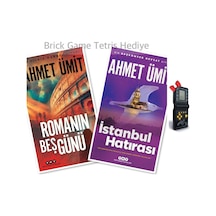Roma Nın Beş Günü Ahmet Ümit Son Kitabı - İstanbul Hatırası + Brick Game Tetris Oyun Makinesi Hediyeli