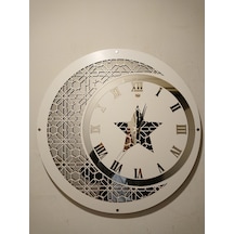 Duvar Saati 50Cm Beyaz