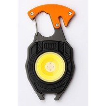 Çok Fonksiyonlu Mini Led Lamba Anahtarlık Ve Çakmak Şarjlı Taşınabilir Kamp Lambası 7 Işık Modlu Şarjlı Acil Genel