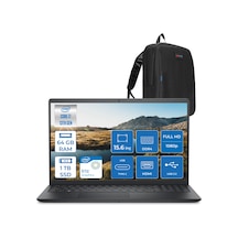 Dell Inspiron 15 3530 ZI35301103F23 i7-1355U 64 GB 1 TB SSD 15.6" Dos Dizüstü Bilgisayar + Zetta Çanta