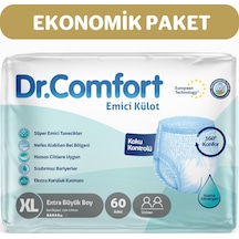 Dr.Comfort Yetişkin Emici Külot Büyük Boy XL 2 x 30'Lu 60 Adet