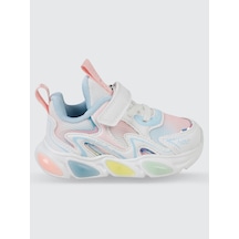 Civil Sport Kız Çocuk Spor Ayakkabı 22-25 Numara Beyaz-pembe Beyaz-Pembe