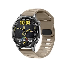 22mm İle Uyumlu Saatler İçin Rugged Model 46mm Silikon Kordon Watch Gt6 Pro/gt6/gt5 Pro/gt5/gt4/watch 4 Pro/gt3/gt3 Pro/gt2/gt2 Pro