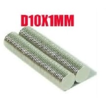 Neodyum Mıknatıs D10X1 Mm 100 Adet Magnet Ebadı