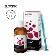 Vetqom Bloodix Kedi Kan Yapıcı Damla Halsizlik, Kansızlık, Anemi, B12 & Demir Eksikliği İçin Veteriner Desteği