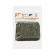 100 - 878 - Adet Letty Kağıt - Shophnrl - Törpü Siyah