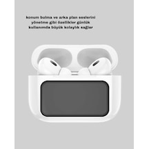 Dokunmatik Ekranlı Bluetooth Kulaklık Anc, Suya Dayanıklı, Powerbank Kutulu - Diğer