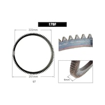 İtal/Çin 178F 7 hp Dizel Volant Dişlisi